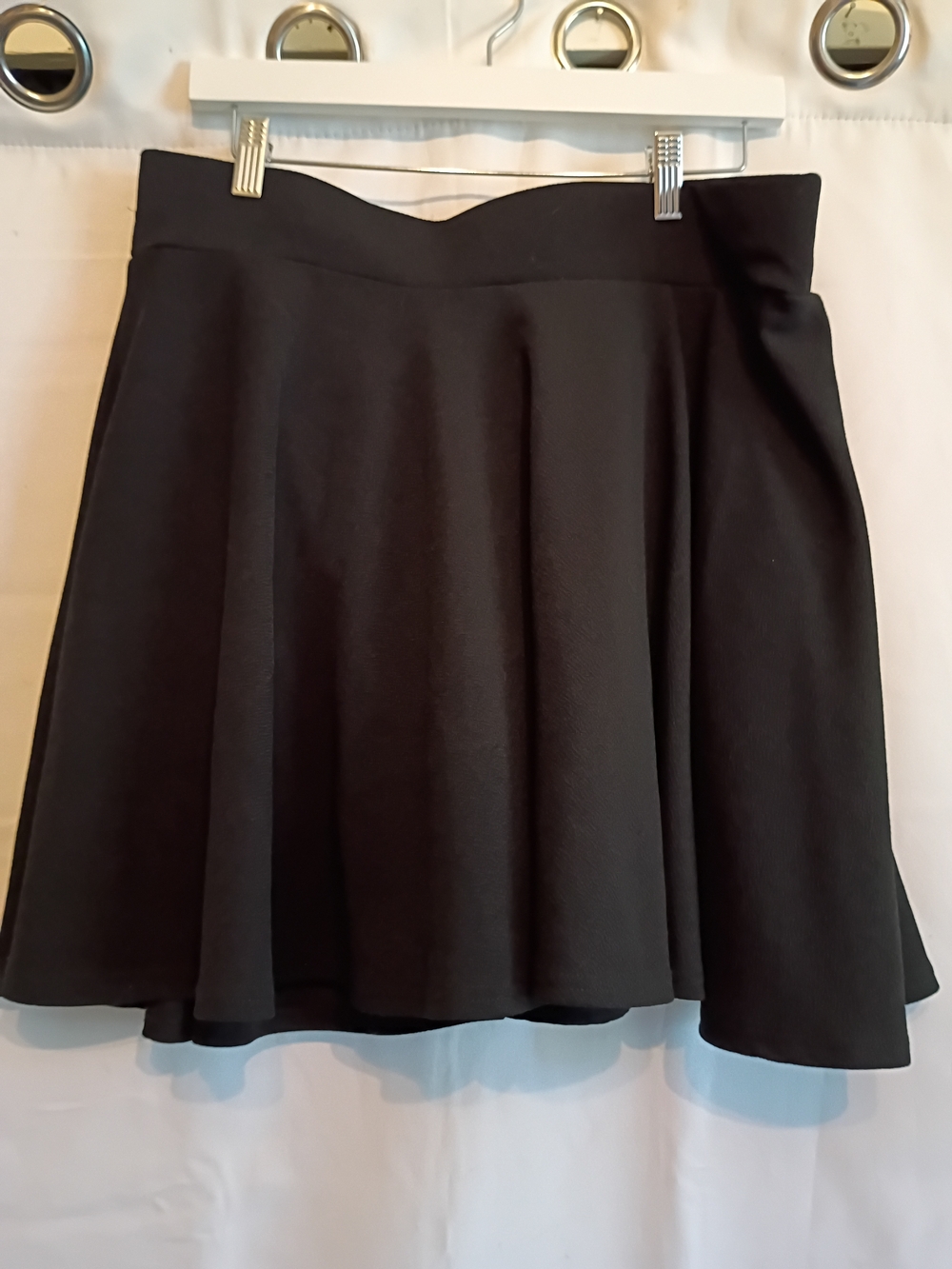 DJT Size 2xl Everyday Black Skater Skirt With Shorts Underneath.